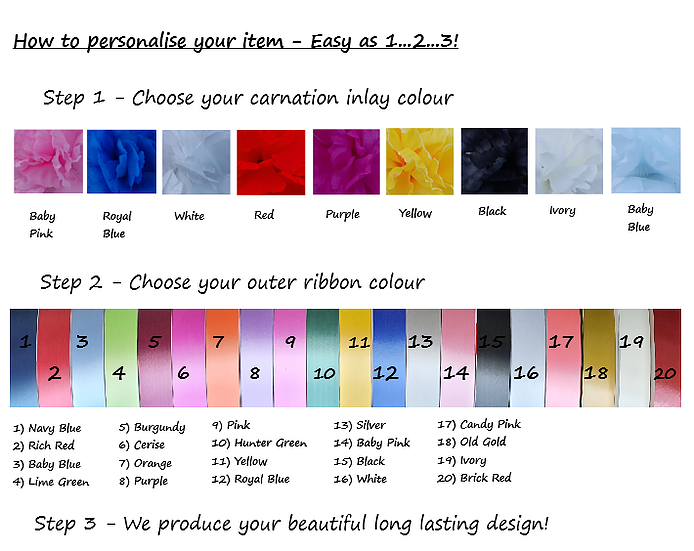 Bro Any 3 Letter Funeral/Memorial Tribute (Red)