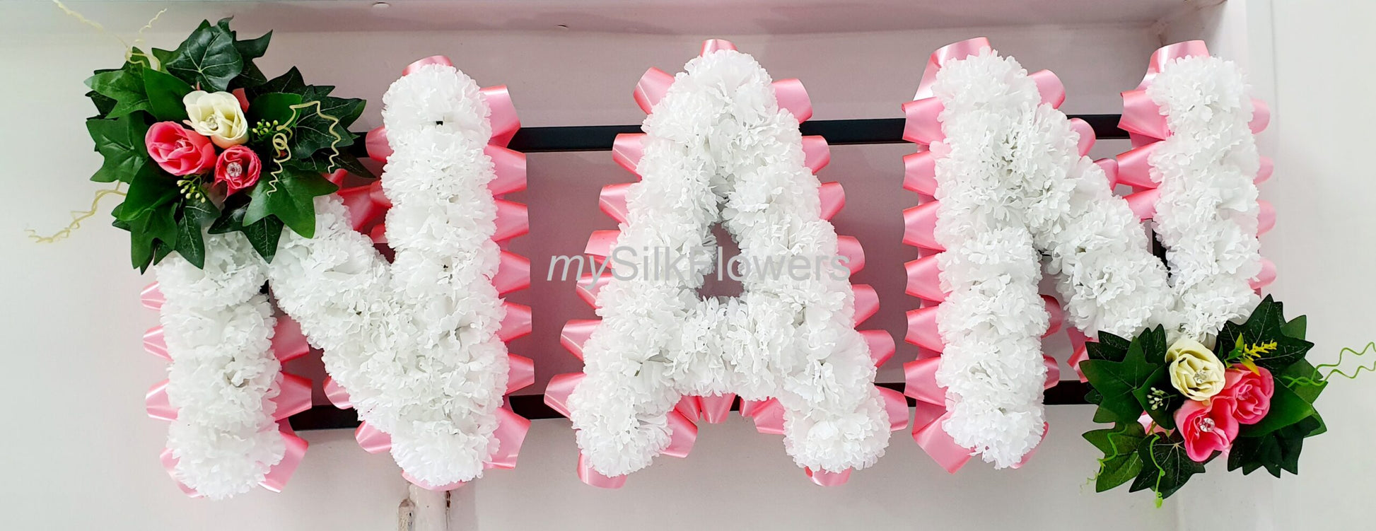 Nan Any 3 Letter Funeral/Memorial Tribute (Babypink)
