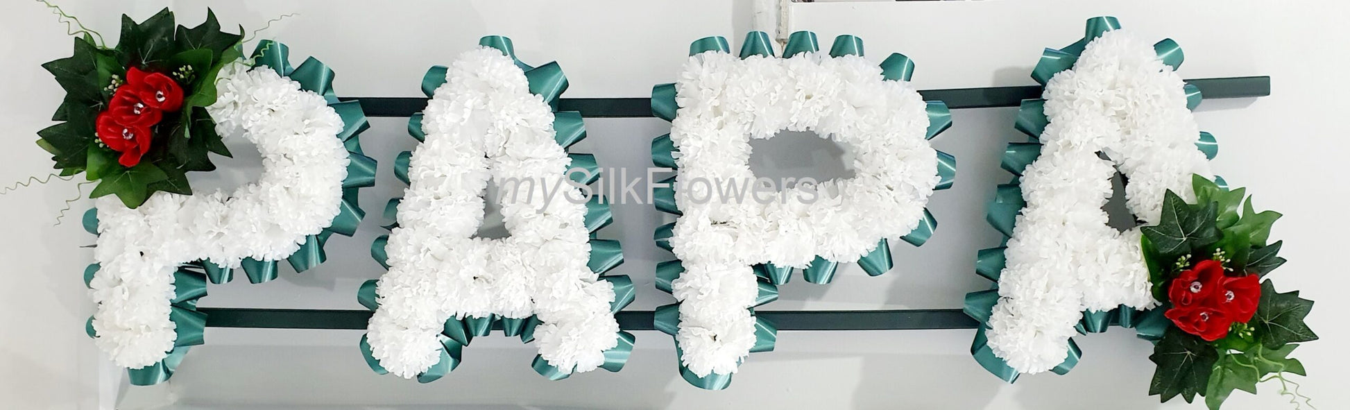 Papahunter Any 4 Letter Funeral/Memorial Tribute (Green)