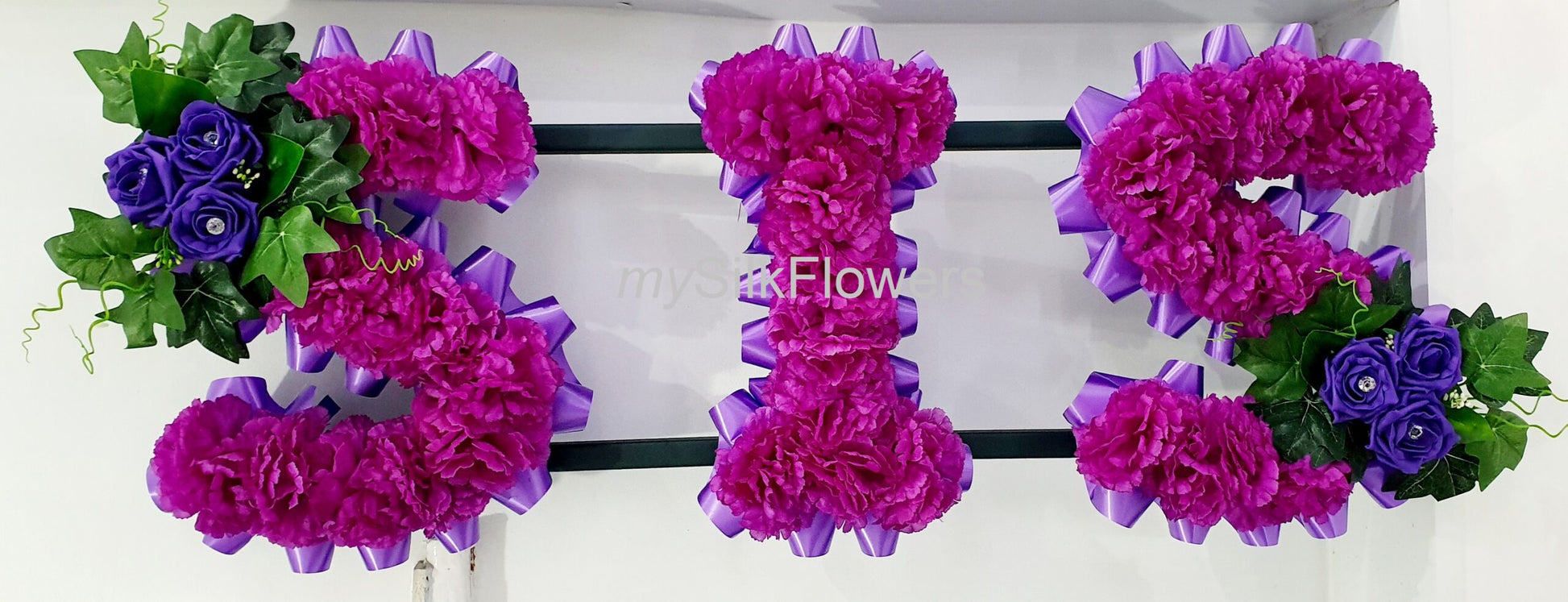 Sis Any 3 Letter Funeral/Memorial Tribute (Purple)
