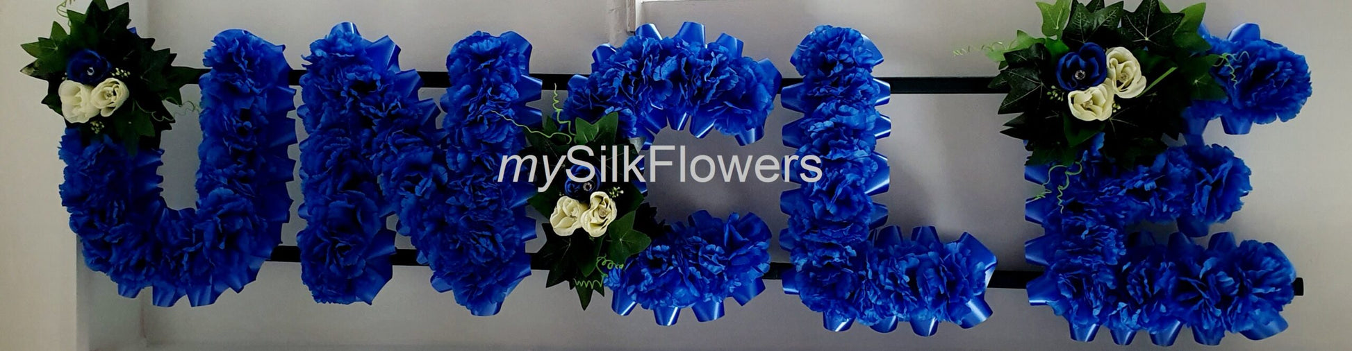 Uncle Any 5 Letter Funeral/Memorial Tribute (Blue)
