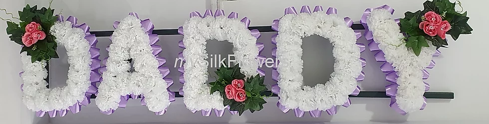 Daddy Any 5 Letter Funeral/Memorial Tribute