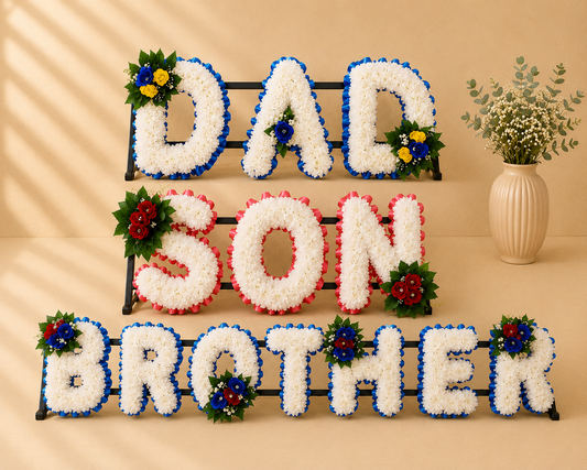 DAD, SON, BROTHER Funeral Package
