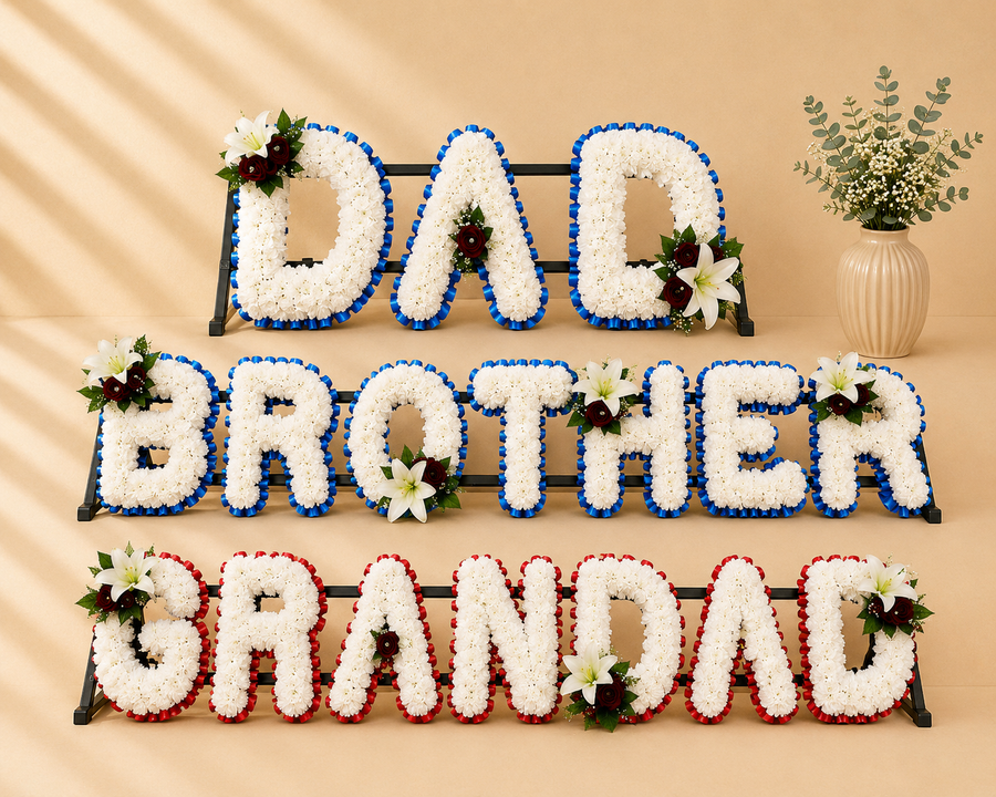 DAD, BROTHER, GRANDAD Lily Funeral Package