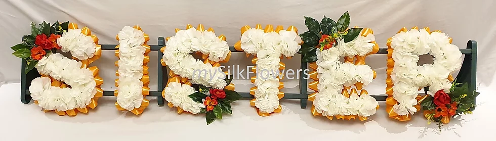 Sis Any 6 Letter Funeral/Memorial Tribute