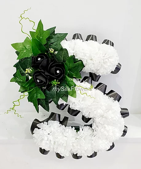 Ss Any Single Letter Funeral/Memorial Tribute
